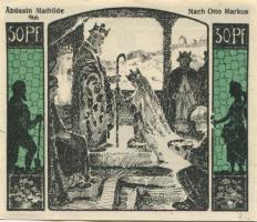 Quedlinburg - Stadt - 22./23.4.1922 - 50 Pfennig