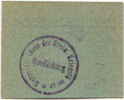 Quedlinburg - Freiwillige Kriegsfürsorge - 1917 - 10 Pfennig 
