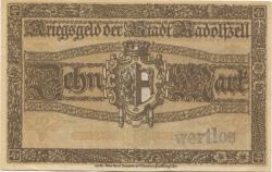 Radolfzell - Stadt - 1.12.1918 - 1.2.1919 - 10 Mark 