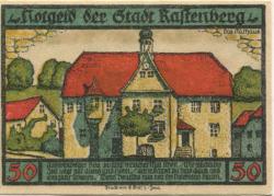 Rastenberg (Bad) - Stadt - -1.9.1921 - 50 Pfennig