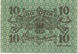 Rathenow - Stadt - 1.5.1917  - 10 Pfennig 