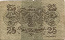 Rathenow - Stadt - 1.5.1917 - 25 Pfennig