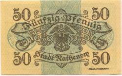 Rathenow - Stadt - 1.5.1917 - 50 Pfennig