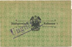 Rathenow - Stadt - 12.11.1918  - 20 Mark 