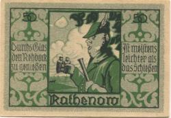 Rathenow - Stadt - -- - 50 Pfennig