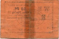 Rathenow - Westhavelländische Vereinsbank EGmbH - 1.3.1917 - 1.12.1920 - 50 Pfennig