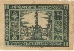Ratibor - (heute: PL-Racibórz) - Stadtsparkasse - 10.5.1922 - 1 Mark