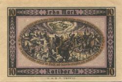 Ratibor - (heute: PL-Racibórz) - Stadtsparkasse - 10.5.1922 - 10 Mark