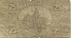 Recklinghausen - Stadt - 1.9.1919 - 25 Pfennig