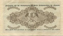 Recklinghausen und Buer - Kreis und Stadt Recklinghausen, Stadt Buer - 8.8.1923 - 1 Million Mark