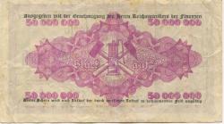 Recklinghausen und Buer - Kreis und Stadt Recklinghausen, Stadt Buer - 15.9.1923 - 50 Millionen Mark