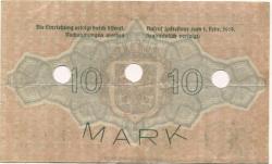 Regensburg - Stadt - (4./8.1918) - 10 Mark