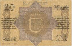 Regensburg - Stadt - (4./8.1918) - 20 Mark
