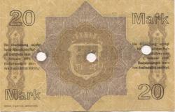 Regensburg - Stadt - (4./8.1918) - 20 Mark
