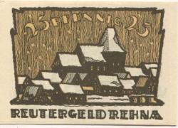 Rehna - Stadt - - 31.5.1922 - 25 Pfennig