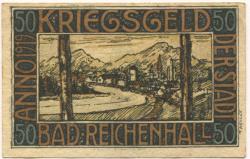 Reichenhall (Bad) - Stadt - 1919 - 50 Pfennig