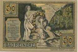Reinerz (Bad) (heute: PL-Duszniki-Zdrój) - Stadt - 1.6.1921 - 50 Pfennig