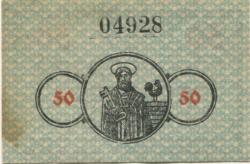Reinerz (Bad) (heute: PL-Duszniki-Zdrój) - Hanke, Hermann, Mechanische Weberei - 30.12.1919 - 50 Pfennig