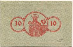 Reinerz (Bad) (heute: PL-Duszniki-Zdrój) - Hanke, Hermann, Mechanische Weberei - 15.5.1920 - 10 Pfennig