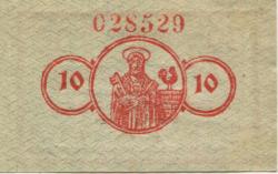 Reinerz (Bad) (heute: PL-Duszniki-Zdrój) - Hanke, Hermann, Mechanische Weberei - 15.5.1920 - 10 Pfennig