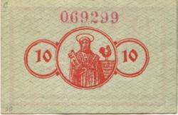 Reinerz (Bad) (heute: PL-Duszniki-Zdrój) - Hanke, Hermann, Mechanische Weberei - 15.5.1920 - 10 Pfennig