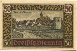 Remda (heute: Rudolstadt) - Stadt - 1.7.1921 - 30 Pfennig