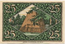 Rheinsberg - Stadt - -- - 25 Pfennig
