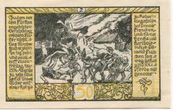 Rieder (heute: Ballenstedt) - 1.9.1921 - 50 Pfennig