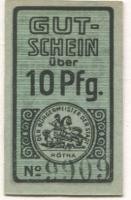 Rötha - Stadt - -- - 10 Pfennig
