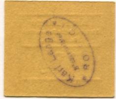 Roitzsch (heute: Sandersdorf-Brehna) - Lange, Karl, Bäckerei, Mehl und Futterartikel - -- - 5 Pfennig