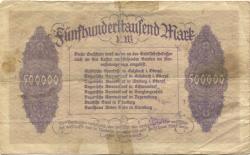 Rosenberg (heute: Sulzbach-Rosenberg) - Eisenwerk-Gesellschaft Maximlianshütte - 28.7.1923 - 1.10.1923 - 500000 Mark