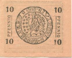 Rosenberg (heute: PL-Susz) - Stadt - 1.10.1920 - 10 Pfennig