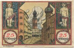 Rosenheim - Stadt - 16.2.1921 - 25 Pfennig