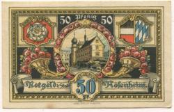Rosenheim - Stadt - 16.2.1921 - 50 Pfennig
