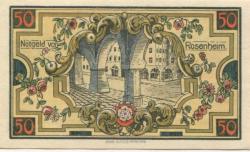 Rosenheim - Stadt - 16.2.1921 - 50 Pfennig