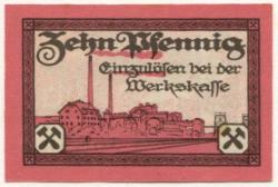 Rositz - Rositzer Braunkohlenwerke AG - - 30.6.1922 - 10 Pfennig