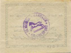 Roßbach (heute: Braunsbedra) - Gemeinde - - 31.12.1921 - 5 Pfennig