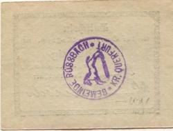 Roßbach (heute: Braunsbedra) - Gemeinde - - 31.12.1921 - 10 Pfennig