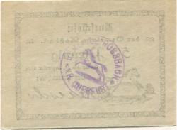 Roßbach (heute: Braunsbedra) - Gemeinde - - 31.12.1921 - 50 Pfennig