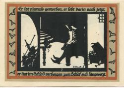 Roßla (heute: Südharz) - Gemeinde - 1.7.1921 - 25 Pfennig
