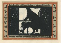 Roßla (heute: Südharz) - Gemeinde - 1.7.1921 - 25 Pfennig