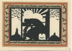 Roßla (heute: Südharz) - Gemeinde - 1.7.1921 - 25 Pfennig