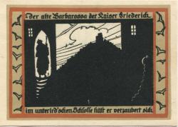 Roßla (heute: Südharz) - Gemeinde - 1.7.1921 - 50 Pfennig