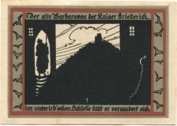 Roßla (heute: Südharz) - Gemeinde - 1.7.1921 - 50 Pfennig