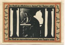 Roßla (heute: Südharz) - Gemeinde - 1.7.1921 - 50 Pfennig