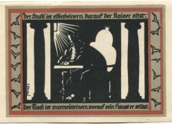 Roßla (heute: Südharz) - Gemeinde - 1.7.1921 - 50 Pfennig