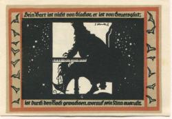 Roßla (heute: Südharz) - Gemeinde - 1.7.1921 - 50 Pfennig