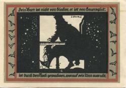 Roßla (heute: Südharz) - Gemeinde - 1.7.1921 - 50 Pfennig
