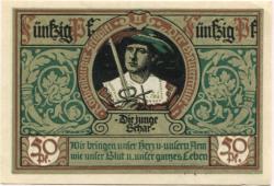 Rothenburg - Stadt - 24.6.1921 - 50 Pfennig