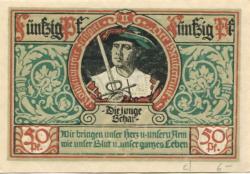 Rothenburg - Stadt - 24.6.1921 - 50 Pfennig